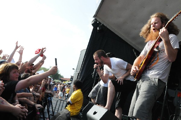 Protest The Hero on the Ernie Ball Stage, Warped Tour, Verizon Wireless