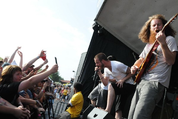 Protest The Hero on the Ernie Ball Stage, Warped Tour, Verizon Wireless