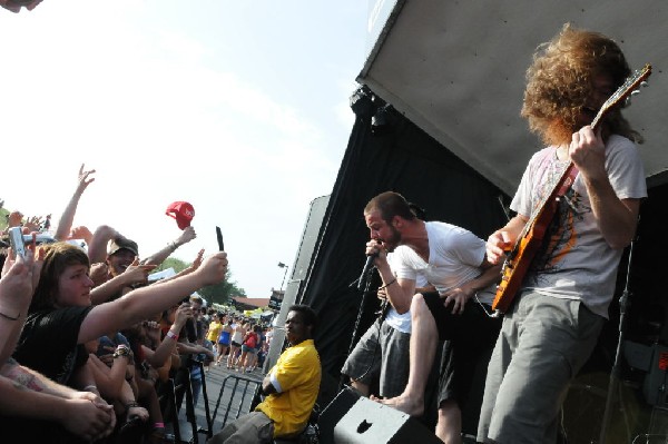 Protest The Hero on the Ernie Ball Stage, Warped Tour, Verizon Wireless