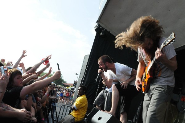 Protest The Hero on the Ernie Ball Stage, Warped Tour, Verizon Wireless