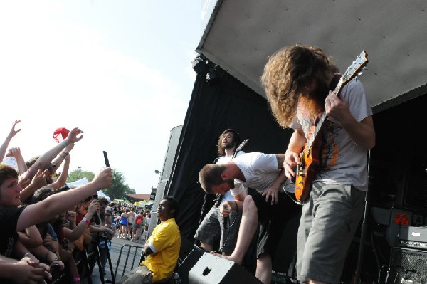 Protest The Hero on the Ernie Ball Stage, Warped Tour, Verizon Wireless