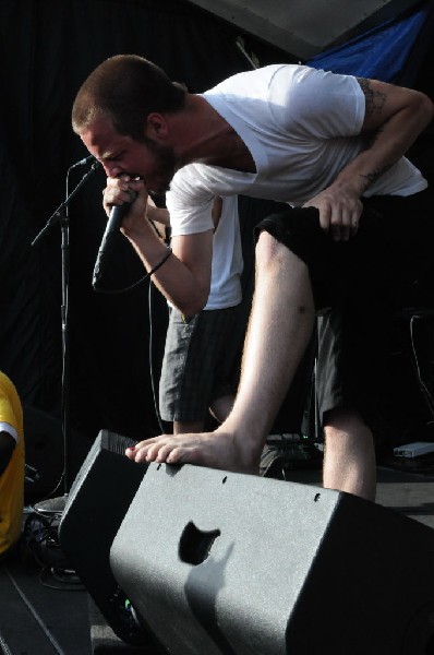 Protest The Hero on the Ernie Ball Stage, Warped Tour, Verizon Wireless