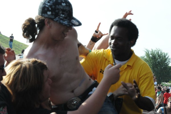 Protest The Hero on the Ernie Ball Stage, Warped Tour, Verizon Wireless