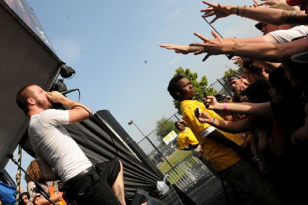 Protest The Hero on the Ernie Ball Stage, Warped Tour, Verizon Wireless