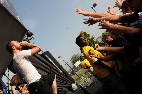 Protest The Hero on the Ernie Ball Stage, Warped Tour, Verizon Wireless