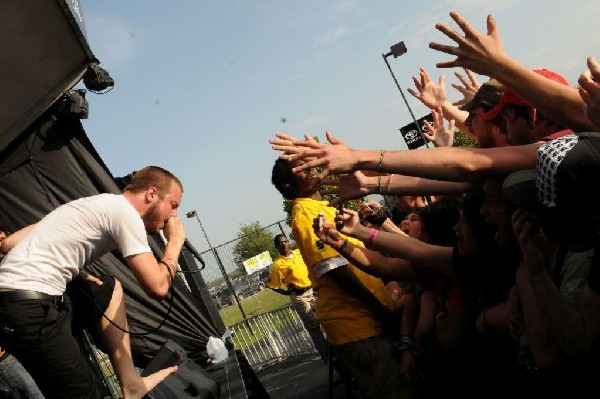 Protest The Hero on the Ernie Ball Stage, Warped Tour, Verizon Wireless