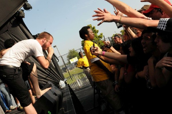 Protest The Hero on the Ernie Ball Stage, Warped Tour, Verizon Wireless