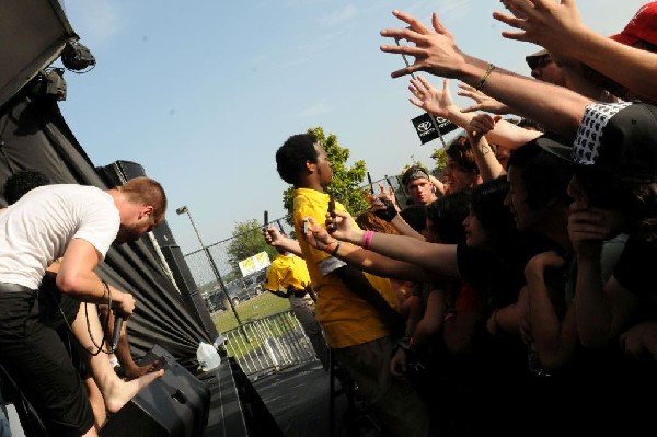 Protest The Hero on the Ernie Ball Stage, Warped Tour, Verizon Wireless