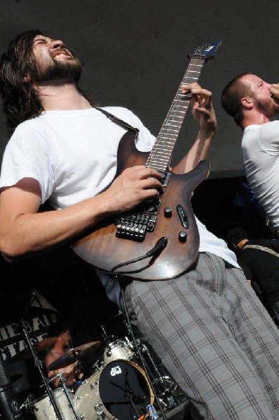 Protest The Hero on the Ernie Ball Stage, Warped Tour, Verizon Wireless