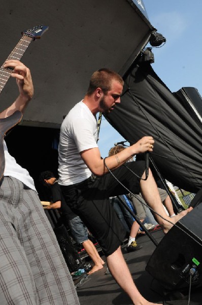 Protest The Hero on the Ernie Ball Stage, Warped Tour, Verizon Wireless