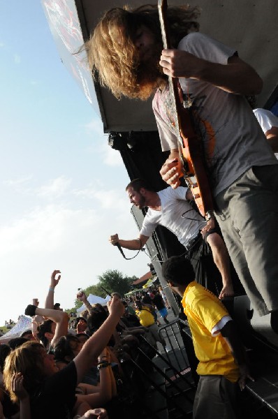 Protest The Hero on the Ernie Ball Stage, Warped Tour, Verizon Wireless