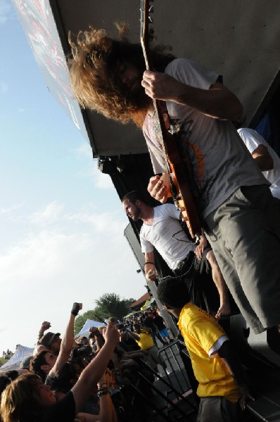 Protest The Hero on the Ernie Ball Stage, Warped Tour, Verizon Wireless