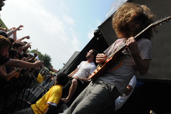 Protest The Hero on the Ernie Ball Stage, Warped Tour, Verizon Wireless