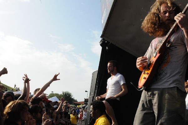 Protest The Hero on the Ernie Ball Stage, Warped Tour, Verizon Wireless