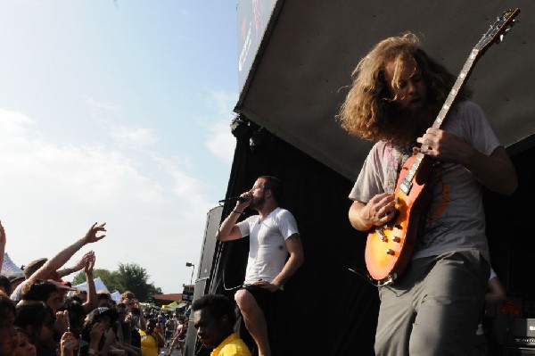 Protest The Hero on the Ernie Ball Stage, Warped Tour, Verizon Wireless