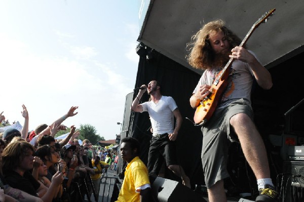 Protest The Hero on the Ernie Ball Stage, Warped Tour, Verizon Wireless