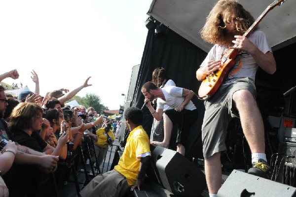 Protest The Hero on the Ernie Ball Stage, Warped Tour, Verizon Wireless