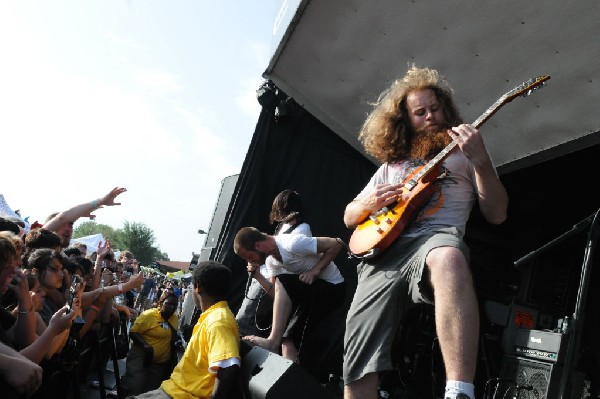 Protest The Hero on the Ernie Ball Stage, Warped Tour, Verizon Wireless