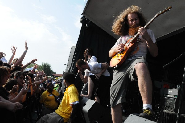 Protest The Hero on the Ernie Ball Stage, Warped Tour, Verizon Wireless