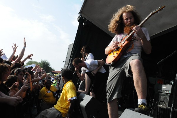 Protest The Hero on the Ernie Ball Stage, Warped Tour, Verizon Wireless