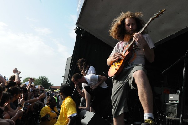 Protest The Hero on the Ernie Ball Stage, Warped Tour, Verizon Wireless