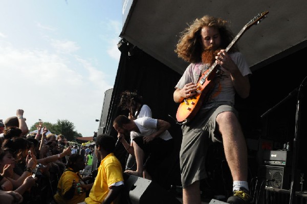 Protest The Hero on the Ernie Ball Stage, Warped Tour, Verizon Wireless