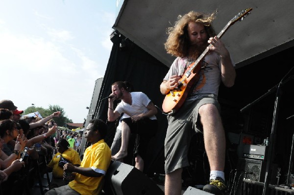 Protest The Hero on the Ernie Ball Stage, Warped Tour, Verizon Wireless