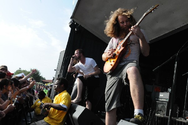 Protest The Hero on the Ernie Ball Stage, Warped Tour, Verizon Wireless