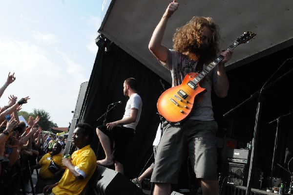 Protest The Hero on the Ernie Ball Stage, Warped Tour, Verizon Wireless