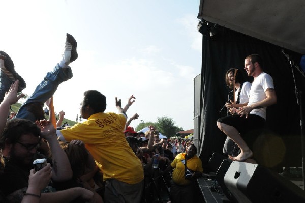 Protest The Hero on the Ernie Ball Stage, Warped Tour, Verizon Wireless