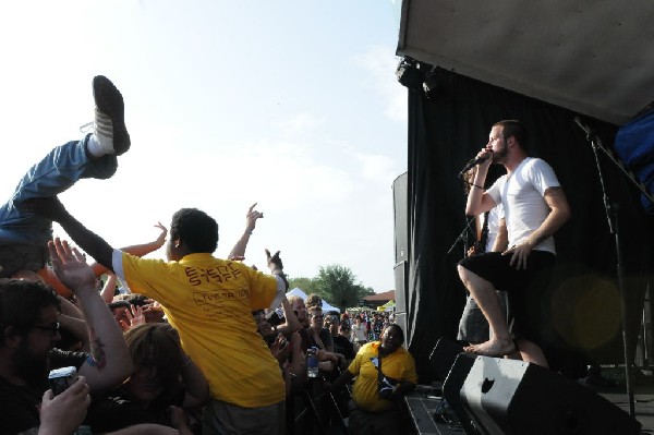Protest The Hero on the Ernie Ball Stage, Warped Tour, Verizon Wireless
