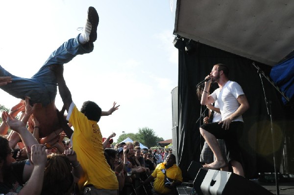 Protest The Hero on the Ernie Ball Stage, Warped Tour, Verizon Wireless