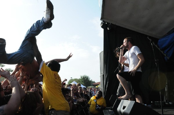 Protest The Hero on the Ernie Ball Stage, Warped Tour, Verizon Wireless