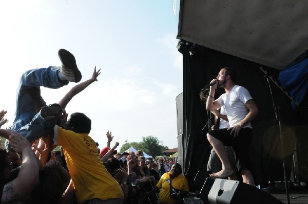 Protest The Hero on the Ernie Ball Stage, Warped Tour, Verizon Wireless