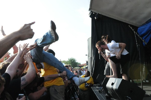 Protest The Hero on the Ernie Ball Stage, Warped Tour, Verizon Wireless