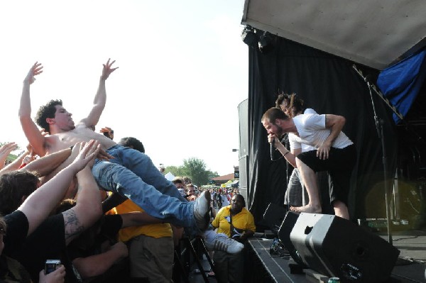 Protest The Hero on the Ernie Ball Stage, Warped Tour, Verizon Wireless