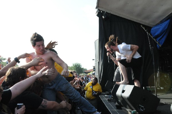 Protest The Hero on the Ernie Ball Stage, Warped Tour, Verizon Wireless