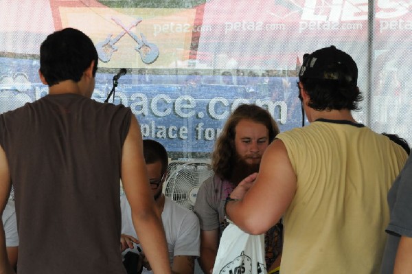 Protest The Hero on the Ernie Ball Stage, Warped Tour, Verizon Wireless Amp