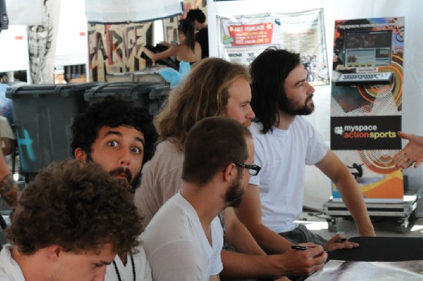 Protest The Hero on the Ernie Ball Stage, Warped Tour, Verizon Wireless Amp