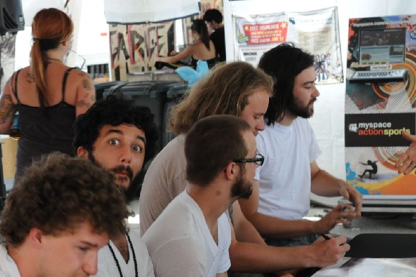 Protest The Hero on the Ernie Ball Stage, Warped Tour, Verizon Wireless Amp