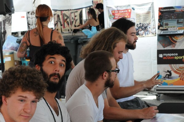 Protest The Hero on the Ernie Ball Stage, Warped Tour, Verizon Wireless Amp