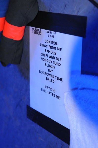 Puddle Of Mudd at Stubb's BarBQ, Austin, Texas