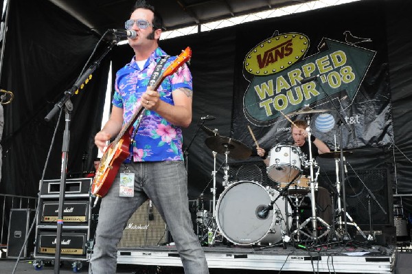 Reel Big Fish on the Route 66 Stage, Warped Tour, Verizon Wireless Amphithe