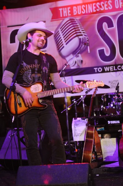 Rick Trevino at the Austin City Limits 2nd Street Welcome Party, 02/26/11,