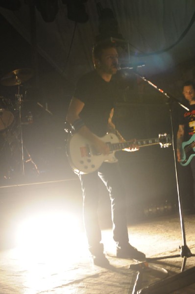 Rise Against at Stubb's BarBQ, Austin, Texas April 19, 2011 - photo by Jeff