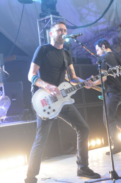 Rise Against at Stubb's BarBQ, Austin, Texas April 19, 2011 - photo by Jeff