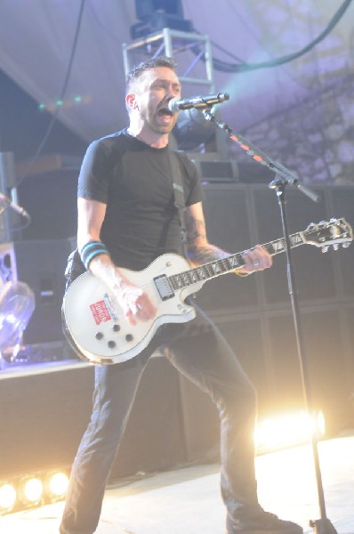 Rise Against at Stubb's BarBQ, Austin, Texas April 19, 2011 - photo by Jeff