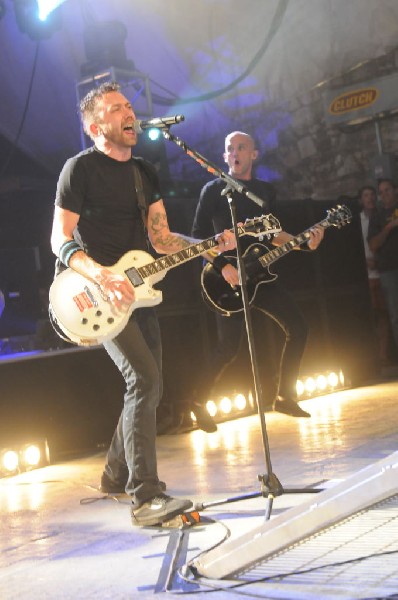 Rise Against at Stubb's BarBQ, Austin, Texas April 19, 2011 - photo by Jeff