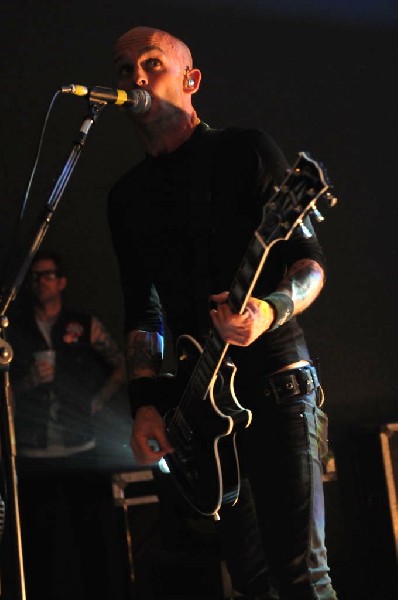 Rise Against at Stubb's BarBQ, Austin, Texas April 19, 2011 - photo by Jeff