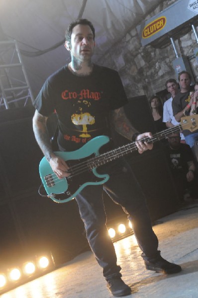 Rise Against at Stubb's BarBQ, Austin, Texas April 19, 2011 - photo by Jeff